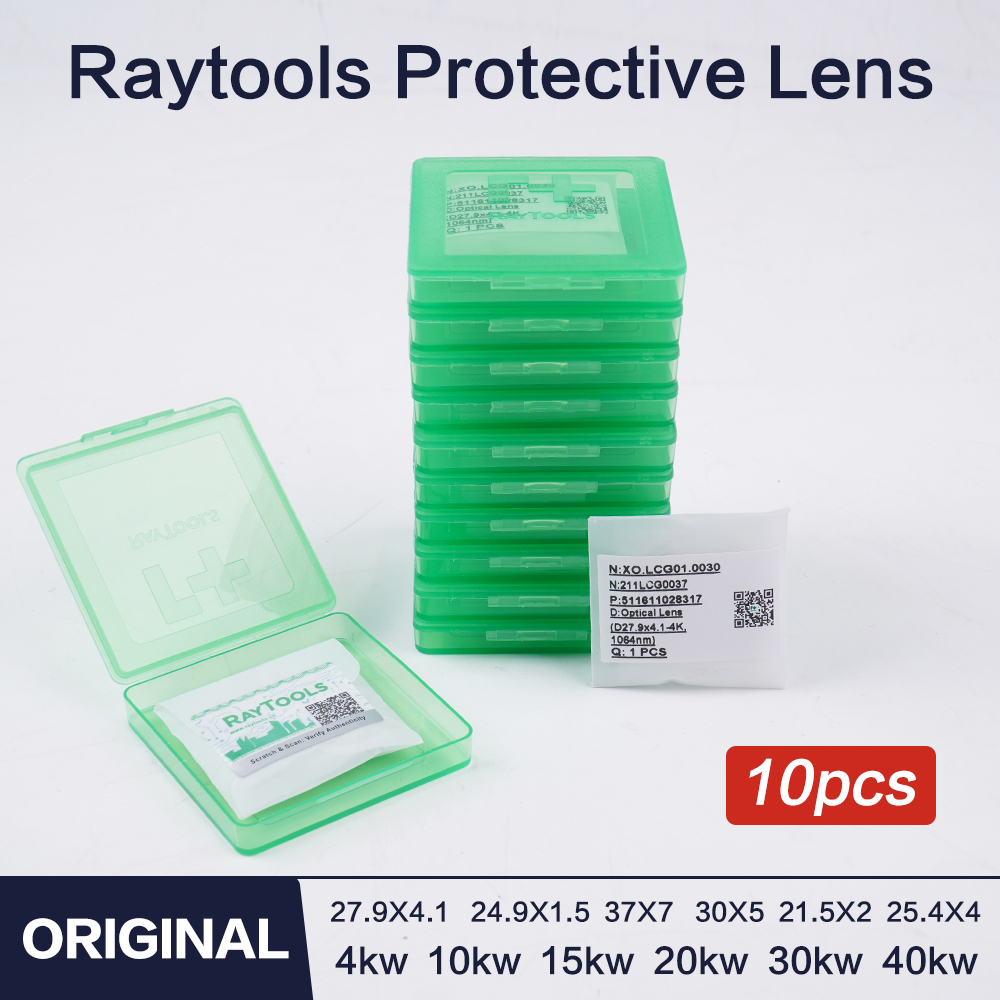 Industrial Fiber Laser - Raytools Original Protective Lens 27.9x4.1 24.9x1.5