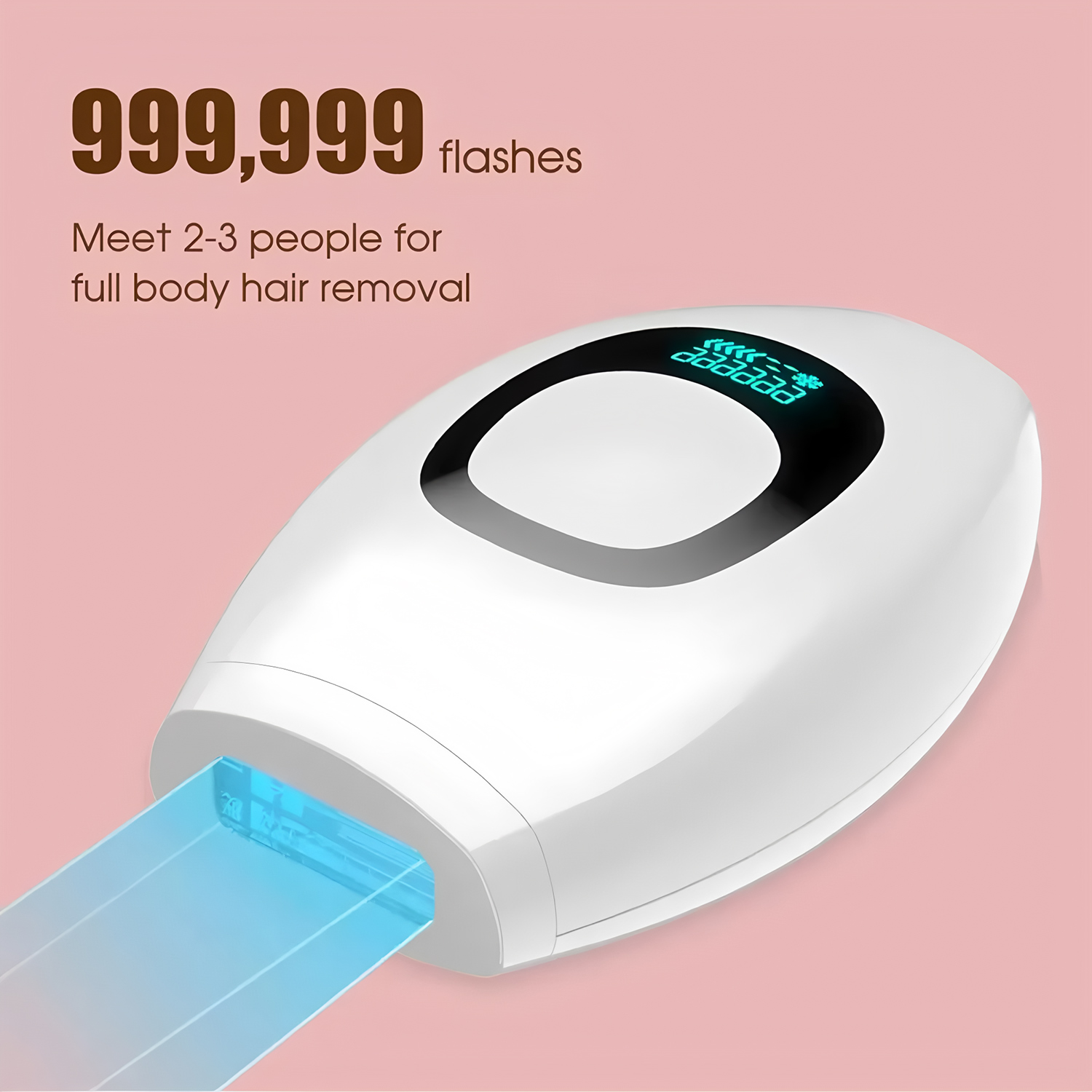 Industrial Laser Cleaning Machine - Digital Display IPL 500,000 Flash Depilator