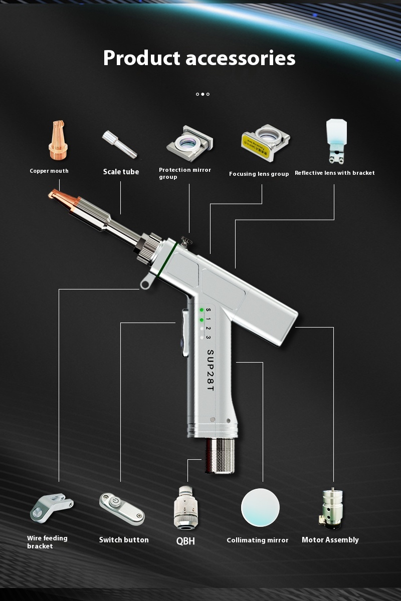 SUP28FT High-Efficiency Wobble - đánh giá và giá Industrial Handheld Laser Welding Machine