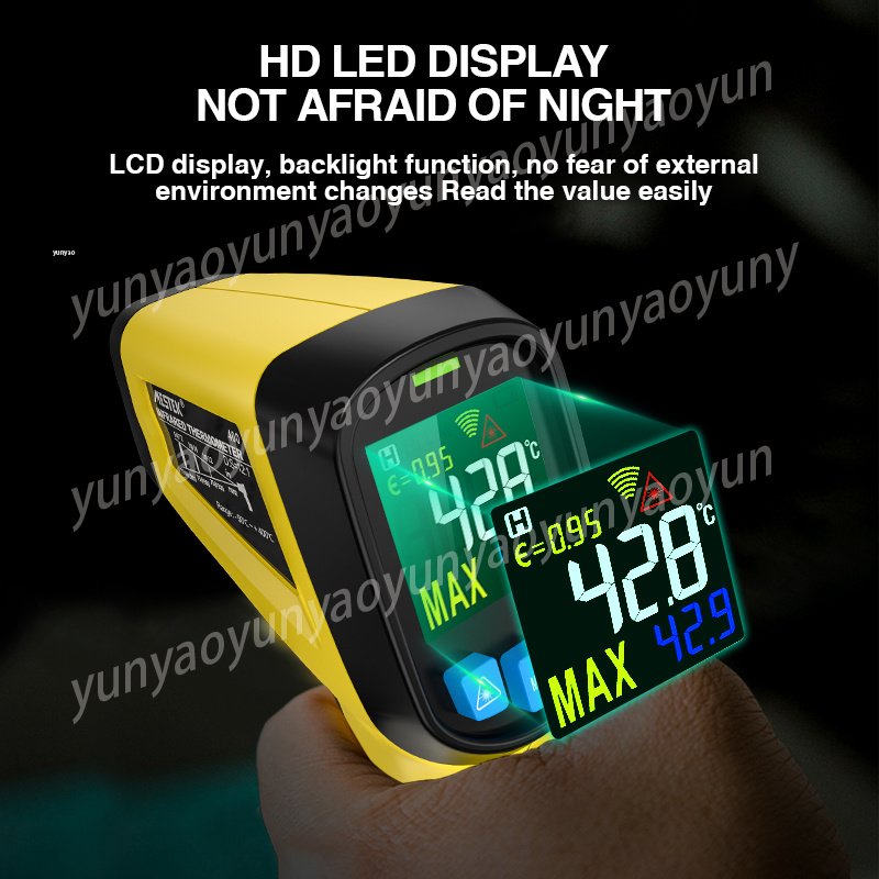 0‑400℃ Non Contact Digital Las - đánh giá và giá Industrial Laser Measurement