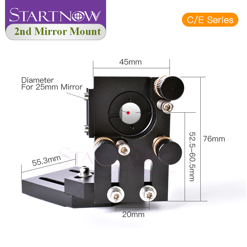 Startnow CO2 Đầu Laser Bộ Ống  - đánh giá và giá Co2 Laser Mirror
