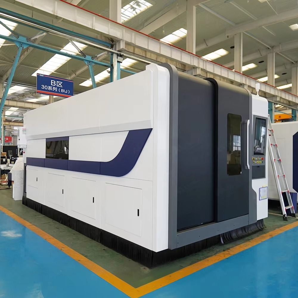 12kw 20kw Enclosed Metal Laser - đánh giá và giá Industrial Laser Cutting Machines
