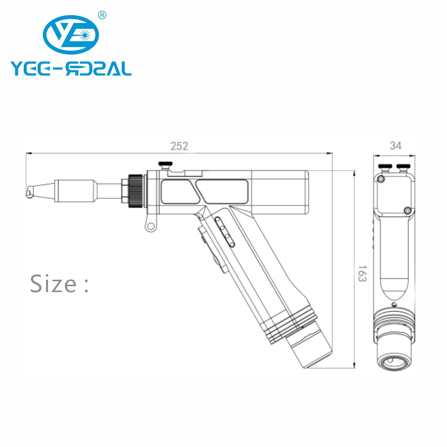 NEW 2000W SUP28T  Handheld Las - đánh giá và giá Industrial Grade Laser Welder