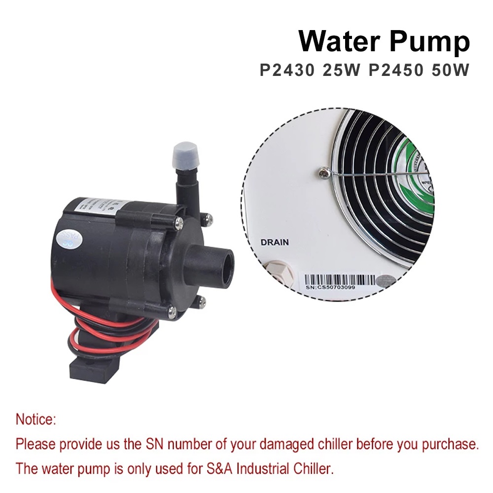 TEYU S&A Water Pump 25W 50W P2 - đánh giá và giá Industrial Laser Cutting Machines