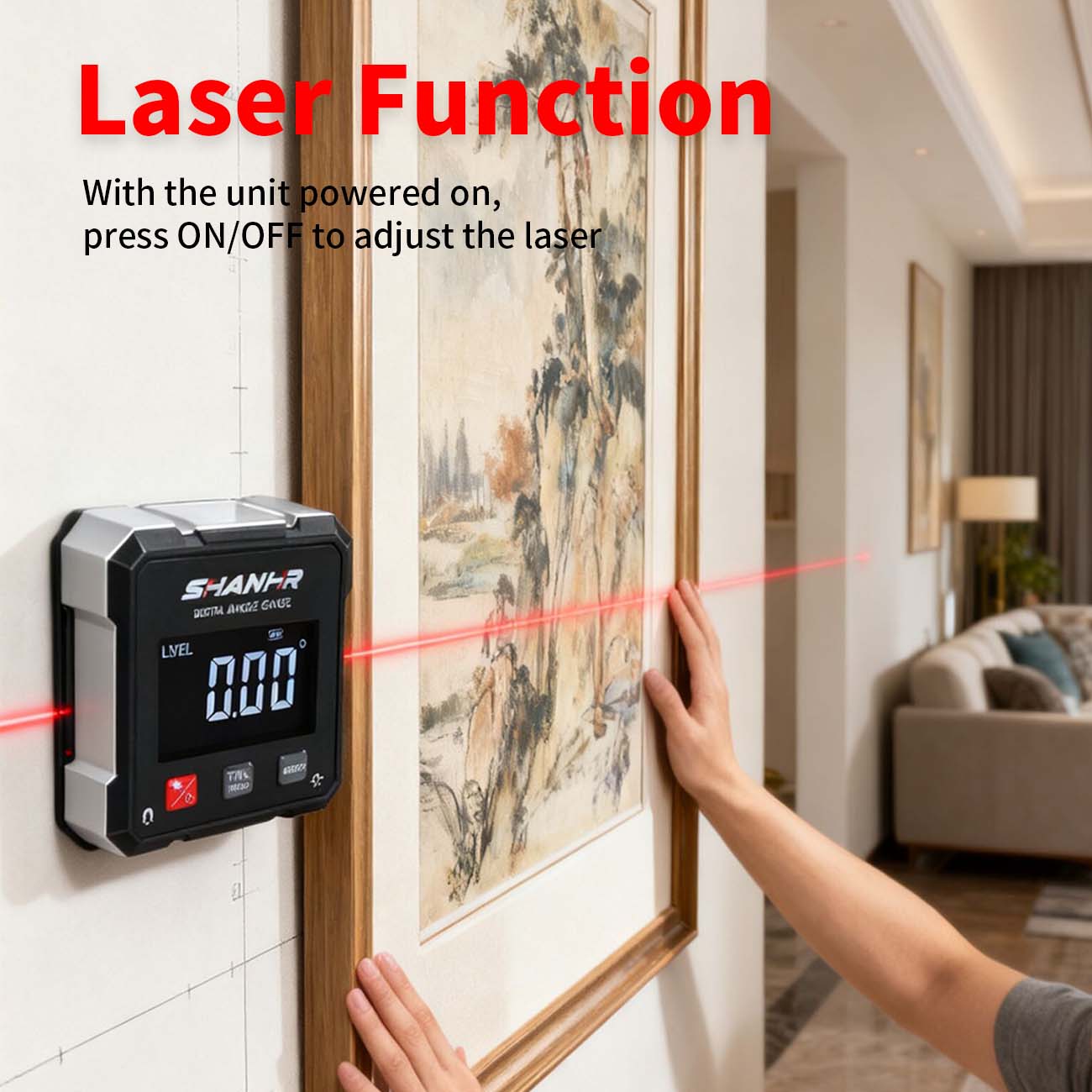 SHANHR Electronic Protractor 4 - đánh giá và giá Industrial Laser Alignment